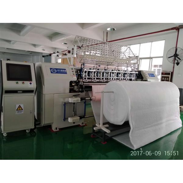 Quality ZOLHTECH High Speed Computerized Shuttle Stitch Multi Needle Quilting Machine for sale