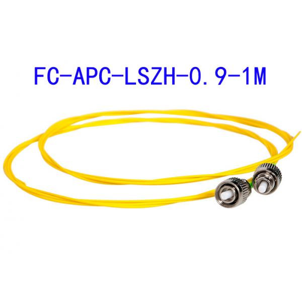 Quality Single Mode Fiber Optic Patch Cable FC/APC G652D G657A1 G657A2 1.5m Pigtail for sale