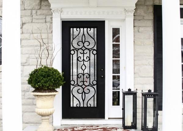 European Style Custom Design Decorative Door Glass Inserts