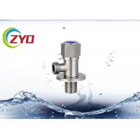 China Pressure Safety Stainless Steel Angle Valve , Brass Cartridge Stainless Valves for sale