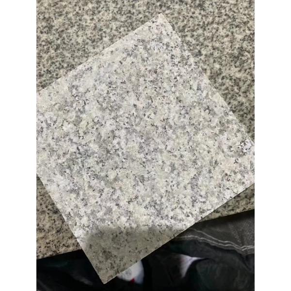 Quality Gray Natural G602 Granite Stone Tiles Flamed Face For Staircase Step for sale