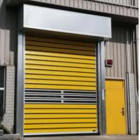 China Aluminum Transparent High Speed Spiral Door Safety and Efficiency for Industrial Needs Fast Metal High Speed Overhead factory