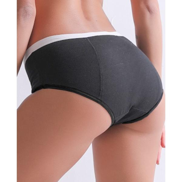 Quality Plus Size Organic Cotton Period Panties Absorbent Leak Free Breathable for sale
