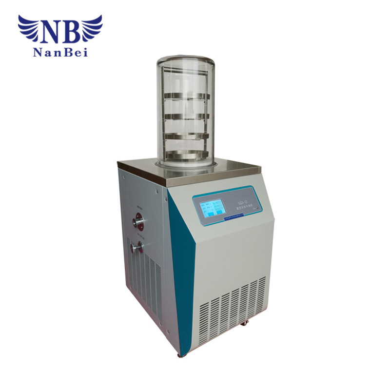 China LGJ-12-1 1.2L Mini Freeze Drying Machine,Vertical Type Freeze Dryer with CE/ISO for sale