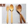 China Eco-friendly customized handmade wooden forks for wedding tableware factory