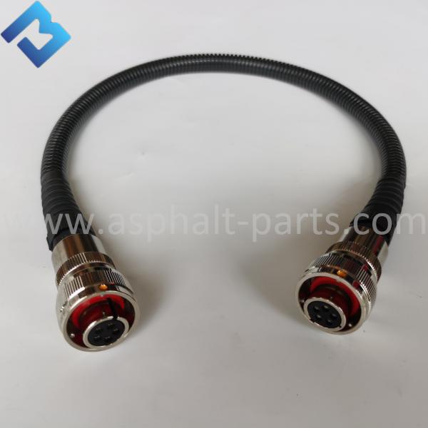 Quality ABG6820 ABG 80879828 Paving Control System Control Panel Connector Spiral Electrical Cable 2.5M for sale