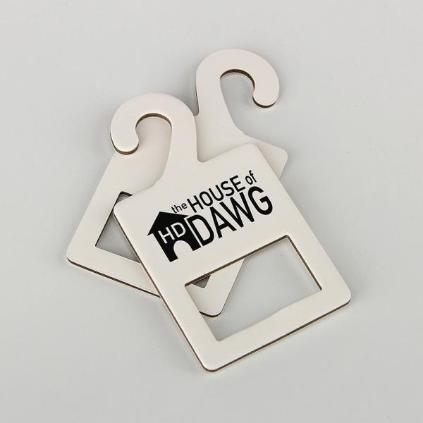 Quality Custom 49mmx90mm Paper Display Hangers For Pet Collar for sale