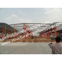 Quality Steel Framed Buildings /  Industrial Steel Buildings For Steel Warehouse And Showroom for sale