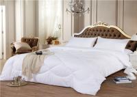 China 3 ~ 5 Star Hotel Bedding Duvet 330GSM 60S Goose White Color Customize Size factory