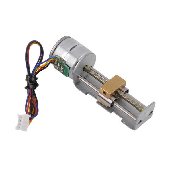 Quality Phase 2 Linear Stepper Motor with 15.6 Ohms/phase Resistance and Stroke Length for sale