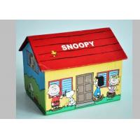 China Personalized Coated Paper House Shape Gift Packaing Boxes For Children Gift With Cartoon Design for sale