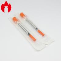 China Disposable Medical Injection 1ml Plastic Prefilled Syringes Insulin Syringe factory