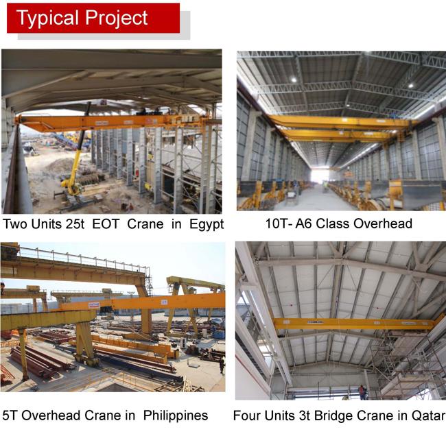 10T Single Girder Overhead Cranes 2