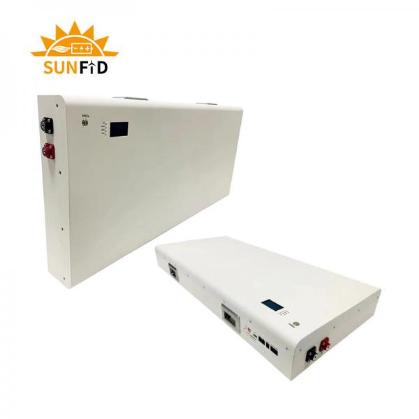 Quality 7200WH Ultra Thin Blade Lifepo4 Battery Powerwall 48V Solar Household Power System for sale