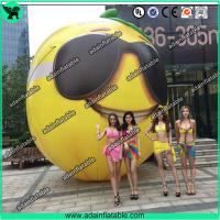 China Fruits Festival Event Inflatable Model Giant Inflatable Lemon Model/Sunglasses Advertising factory