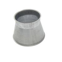 China Flange Reducers Galvanized sheet Dust Extraction Pipe factory