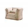 China Luxury villa home used Leather sofa furniture for High end salon club leisure seating chairs factory