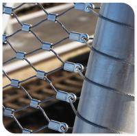 China Flexible stainless steel wire rope architecture mesh factory