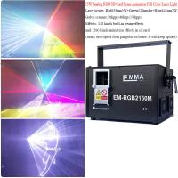 China Mini 15W Large Power Animation DMX 512 Scanner Laser Light RGB Colorful Party Christmas DJ Disco Laser Light factory