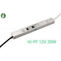 Quality 2.5A Lightweight LED Driver Constant Voltage , Slim 12V Constant Voltage Power for sale