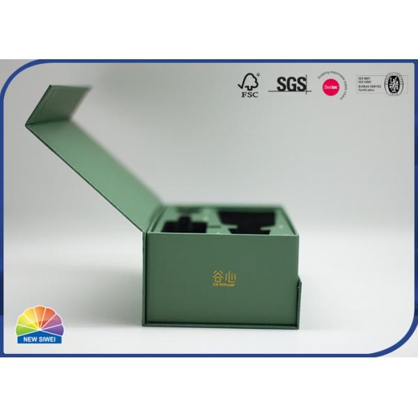 Quality Square Rigid Cardboard Packaging Magnetic Closure Custom Logo Foldable Gift Paper Box for sale