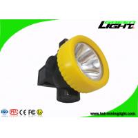 China 0.74W 5000Lux Portable Cordless Mining Cap Lamp PTC Rechargeable LED Hat Lights for sale