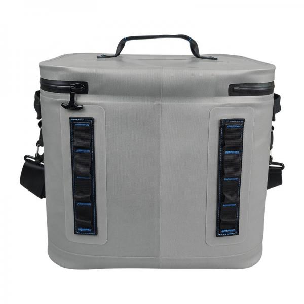 Quality Lightweight Portable 20L Cooler Bag Light Gray Color For Barbecue Camping for sale