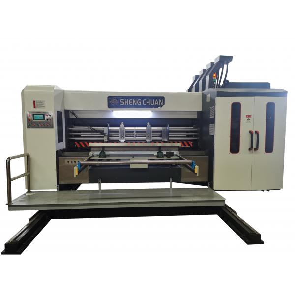 Quality Flexo Printer Slotter Diecutter Stacker Machine Automatic Flexo Printing for sale