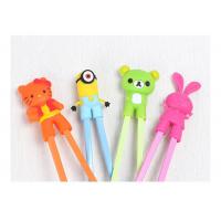 China Reusable Silicone Kitchen Gadgets Cute Cartoon Children'S Training Chopsticks for sale