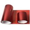 China Special Tape Colored Pet Film , Heat Resistance Red Colored Plastic Film factory