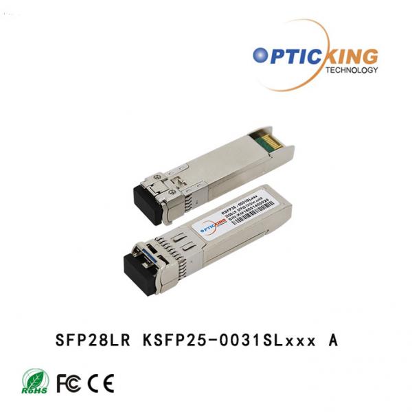 Quality 10km 1310nm 25G SFP28 LR 25Gbps SFP Transceiver For Wireless Network 5G for sale