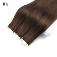 China 100% Remy Human Hair Straight Wave Hair Tape Hair Extensions For Women factory