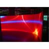 China High Brightness Glass Curved Transparent LED Screen P8 / P6 LED Video Wall factory