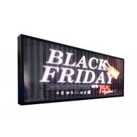 China Wireless IP21 400Hz 6000nit LED Scrolling Display Board for sale