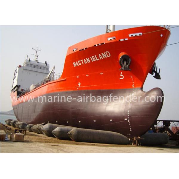 Quality 1.5m X 15m Marine Rubber Airbag Launching Ships Natural Rubber And Tyre Cord Material for sale