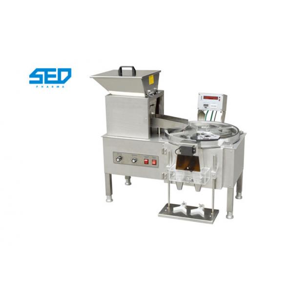 Quality SED-2BS Stainless Steel Two Heads Tablet And Capsule Counting Machine Semi Automatic Type Laboratory Usage for sale