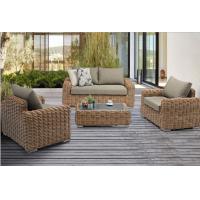 Quality Modern Luxury Outdoor Furniture Set Hotel Garden Wicker Rattan Sofa Set for sale