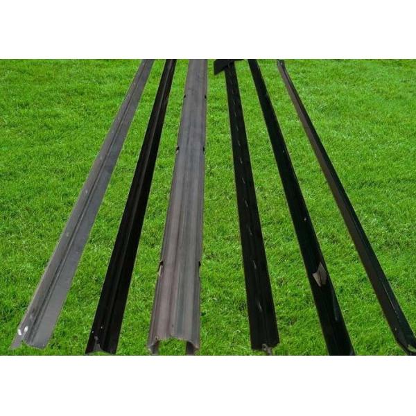 Quality Black Bitumen Steel Farm Fencing Metal Agricultural Fencing for sale