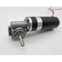 China Micro High Voltage 90V Low Rpm DC Gear Motor With Encoder , Worm Gear Motor factory