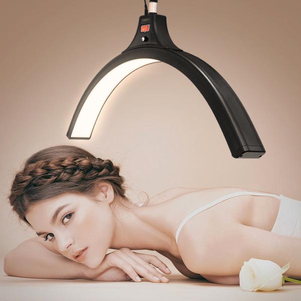 Quality Natural White Led Moon Light 6500k Flexible Fill Light With Stand 60watt For Nails for sale