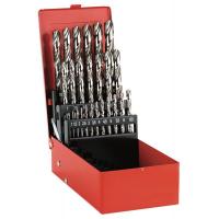 Quality 25PCS High Speed Steel Twist Drill Bits Set Bright Finished For Metal for sale