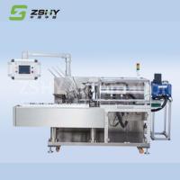China 60 Boxes/Min Automatic Carton Packing Machine Ice Cream Filling Equipment 220v 50HZ factory
