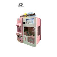 China Acrylic Robot Cotton Candy Vending Machine 100-260V Electric Sugar Candy Machine factory