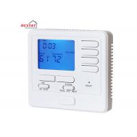 China Gas Configurable heat pump thermostat Programmable , Digital Air conditioner Thermostat for sale