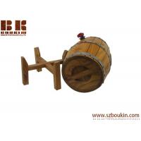 China soild wooden beer keg and wooden wine keg with SS inner available for different timber for sale