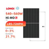 china Longi Mono Solar Panel Half Cell 540w 550w 555w 560w Solar Panels Set For Houses