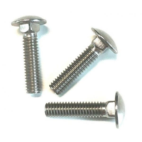 Quality Carbon Steel / Stainless Steel Round Head Bolts , Industrial Square Neck Bolt for sale
