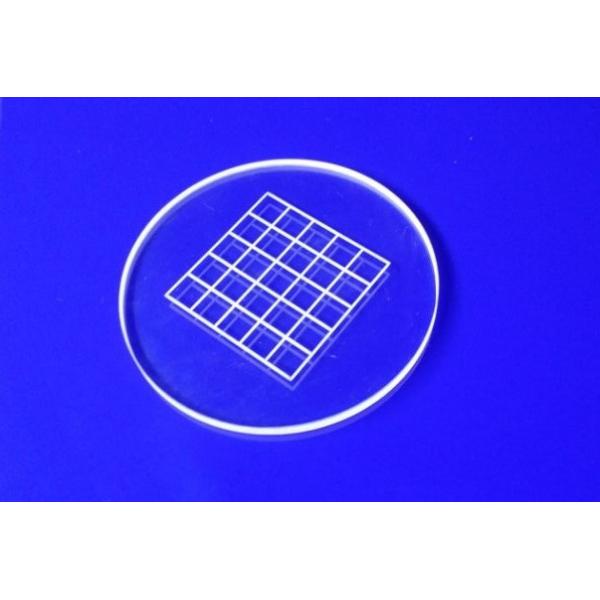 Quality Customizable Precision Glass Machining >92% Light TransmittanceFused Glass Plates Ground Polished Heat Resistant for sale