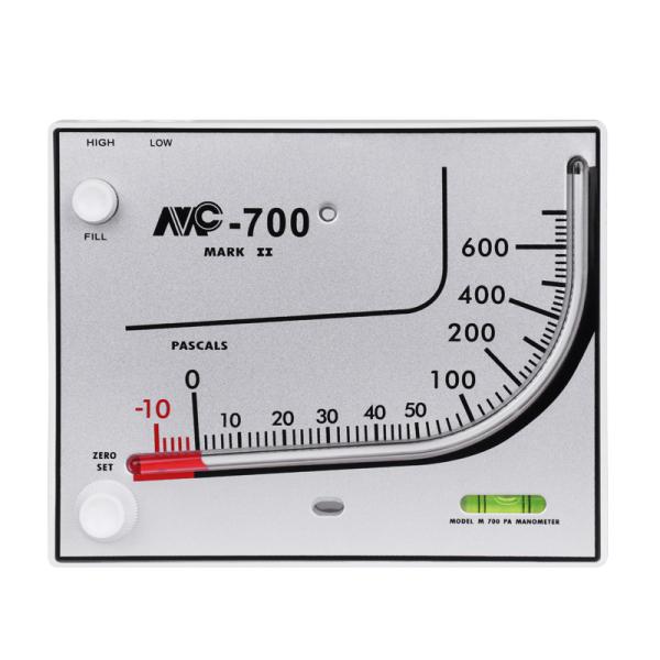 Quality Aquaculture Red Oil Manometer 190*150*32MM Negative Pressure Meter for sale