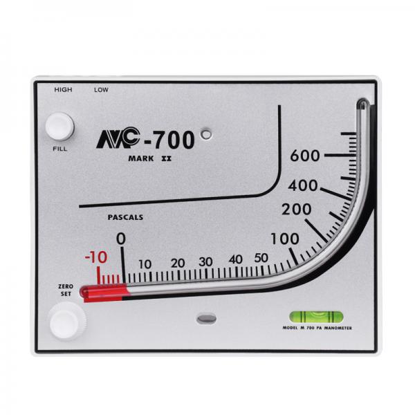 Quality Aquaculture Red Oil Manometer 190*150*32MM Negative Pressure Meter for sale